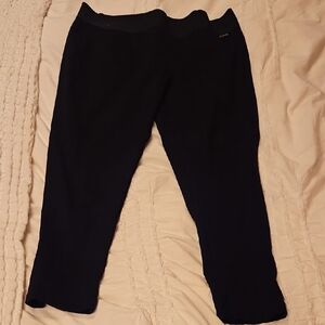 Calvin Klein Black Ponte Pants Xl